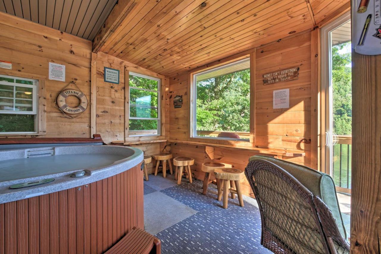 Tenn River Cabin With Hot Tub - 10 Mi To Chattanooga Luaran gambar