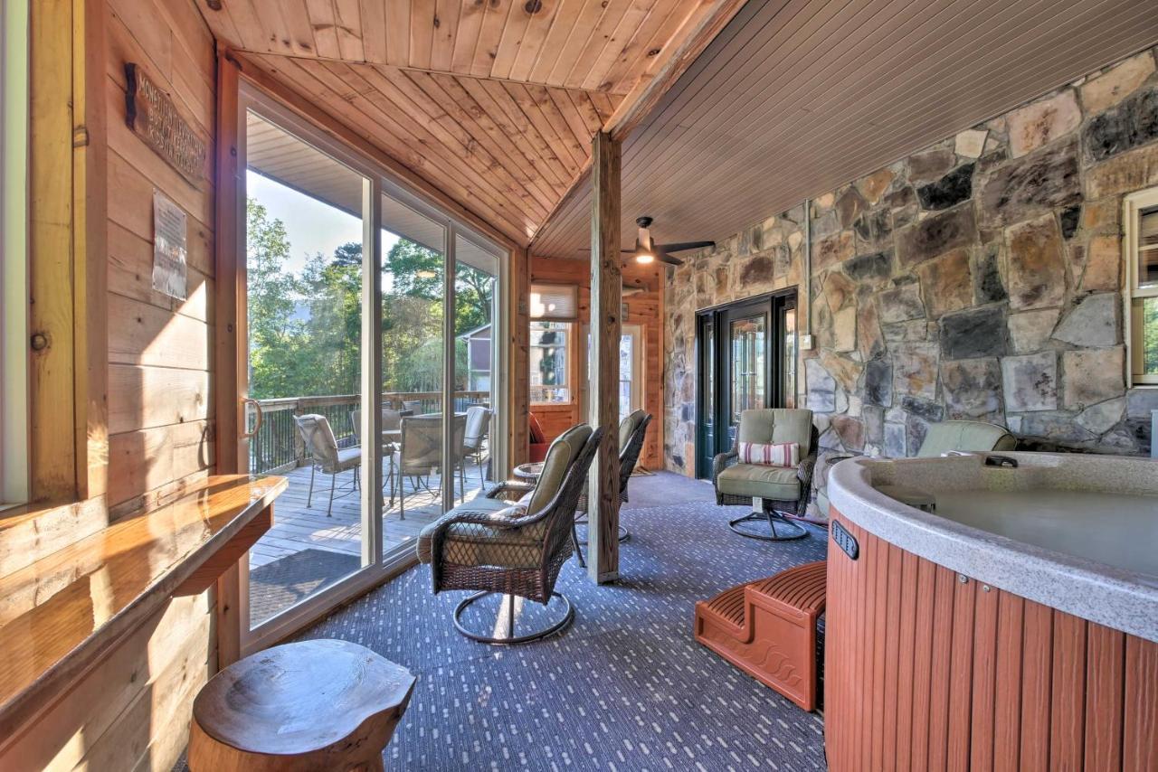 Tenn River Cabin With Hot Tub - 10 Mi To Chattanooga Luaran gambar